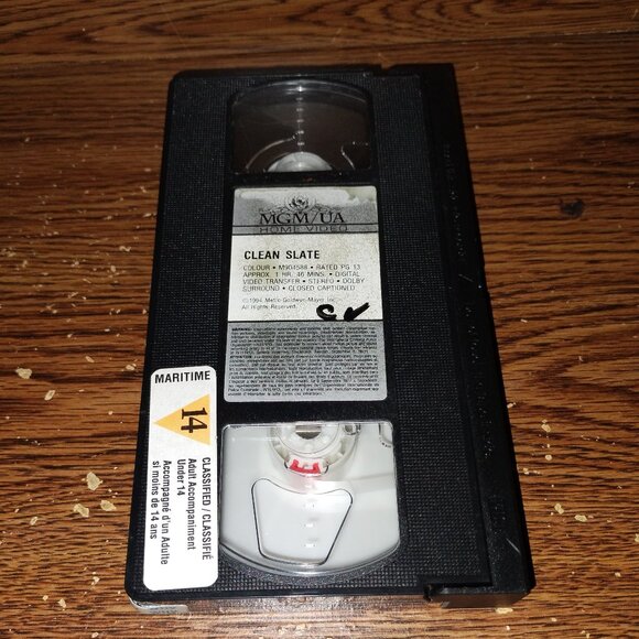 Clean Slate (VHS, 1994) Dana Carvey Valeria Golino - Picture 6 of 6